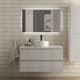 Conjunto mueble de baño Salgar Kira con lavabo sobre encimera Principal 3