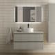 Conjunto mueble de baño Salgar Kira con lavabo sobre encimera Principal 2