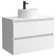 Conjunto mueble de baño Salgar Kira con lavabo sobre encimera Detalle 8