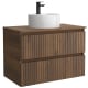 Conjunto mueble de baño Salgar Kira con lavabo sobre encimera Detalle 7