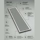 Espejo de baño con luz LED Ledimex New York Detalle 5