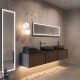 Espejo de baño con luz LED Ledimex New York Ambiente 7