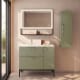 Conjunto de mueble de baño con banquillo con lavabo Flat VisoBath Verso Principal 4