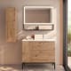 Conjunto de mueble de baño con banquillo con lavabo Flat VisoBath Verso Principal 1