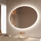 Espejo de baño con luz LED Ledimex Oval Principal 1