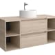 Conjunto mueble de baño con lavabo sobre encimera Salgar Bequia Detalle 8