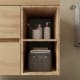 Conjunto mueble de baño con lavabo sobre encimera Salgar Bequia Detalle 7