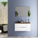 Mueble de baño con encimera de madera Bruntec Coban Principal 3