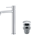 Pack Grifo de lavabo caño alto Imex Monza + Válvula click-clack Principal 0