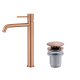 Pack Grifo de lavabo caño alto Imex Monza + Válvula click-clack Principal 4
