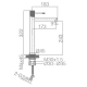 Grifo de lavabo Imex Line Croquis 14