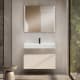 Conjunto mueble de baño Viso con lavabo de cerámica 12 cm de altura y cajonera Nomad Principal 7