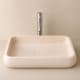 Lavabo de mármol natural Bruntec Rubí Ambiente 2