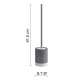 Conjunto de accesorios de baño Gedy New Mizar Croquis 6