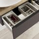 Mueble de baño con encimera de madera Coycama Landes Detalle 1