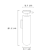 Dosificador de jabón Cosmic Geyser Croquis 7