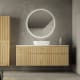 Mueble de baño madera maciza con encimera de solid surface Bruntec Alpes 5 Principal 1