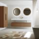 Conjunto de mueble de baño con doble lavabo solid surface y cajonera Bruntec Alpes 4 Ambiente 5