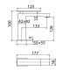 Grifo de lavabo Imex Pisa Croquis 8