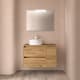 Mueble de baño con encimera de madera Salgar Noja Principal 6