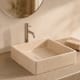 Lavabo de mármol natural Bruntec Nilo Ambiente 4