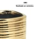 Conjunto de accesorios de baño Gedy Kelly opción 9