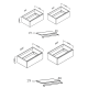 Conjunto mueble de baño Coycama Flow Croquis 3