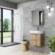 Conjunto mueble de baño fondo reducido 28 cm Coycama Versa Principal 3