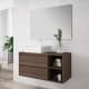 Mueble de baño con encimera de madera Bruntec Atlanta Principal 2