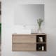 Mueble de baño con encimera de madera Bruntec Atlanta Principal 0