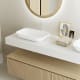Mueble de baño con encimera solid surface y cajonera Bruntec Alpes 4 Detalle 4