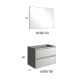 Conjunto mueble de baño Bruntec Basic Croquis 5