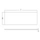 Tapa para mueble Coycama Ambar Croquis 2
