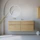 Conjunto de mueble de baño madera maciza palilleria Horizontal Bruntec Alpes 7 Principal 1