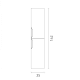 Columna de baño Royo Urban Croquis 6
