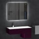 Espejo de baño con luz LED Coycama Verona Ambiente 3