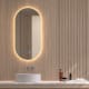 Espejo de baño con luz LED Bruntec Denia Principal 5