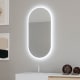 Espejo de baño con luz LED Bruntec Denia Principal 0