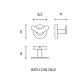 Percha de baño Cosmic Start Croquis 5