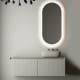 Espejo de baño con luz LED de Bruntec Zenit Principal 0