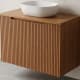 Mueble de baño con encimera de madera maciza Bruntec Alpes 14 Detalle 5