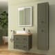 Mueble de baño con encimera de madera Salgar Renoir Ambiente 11