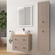 Mueble de baño con encimera de madera Salgar Renoir Principal 4