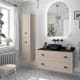 Mueble de baño con encimera de madera Salgar Renoir Principal 4