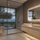 Espejo de baño con lud LED Ledimex Francia Ambiente 9