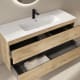 Conjunto mueble de baño moderno Bruntec Roma Detalle 12