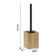 Conjunto de accesorios de baño Gedy Bonnie Croquis 5