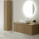 Mueble de baño con encimera de madera maciza Bruntec Baviera Principal 1