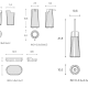 Conjunto de accesorios de baño Cosmic L’Avenir Croquis 8