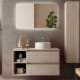 Conjunto mueble de baño con lavabo sobre encimera Salgar Bequia Principal 4